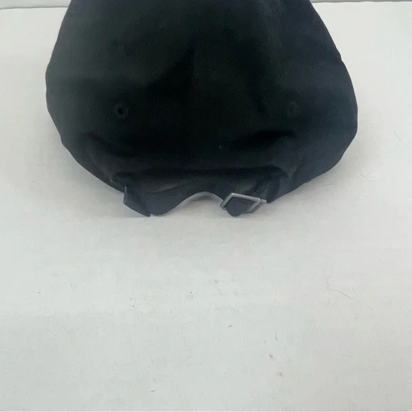 Patagonia Black Organic Cotton Logo Strapback Hat NetPlus Bureo Adjustable Cap - Picture 4 of 8